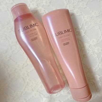 エアリーフロー シャンプー/トリートメント/サブリミック/サロンシャンプーを使ったクチコミ(1枚目)