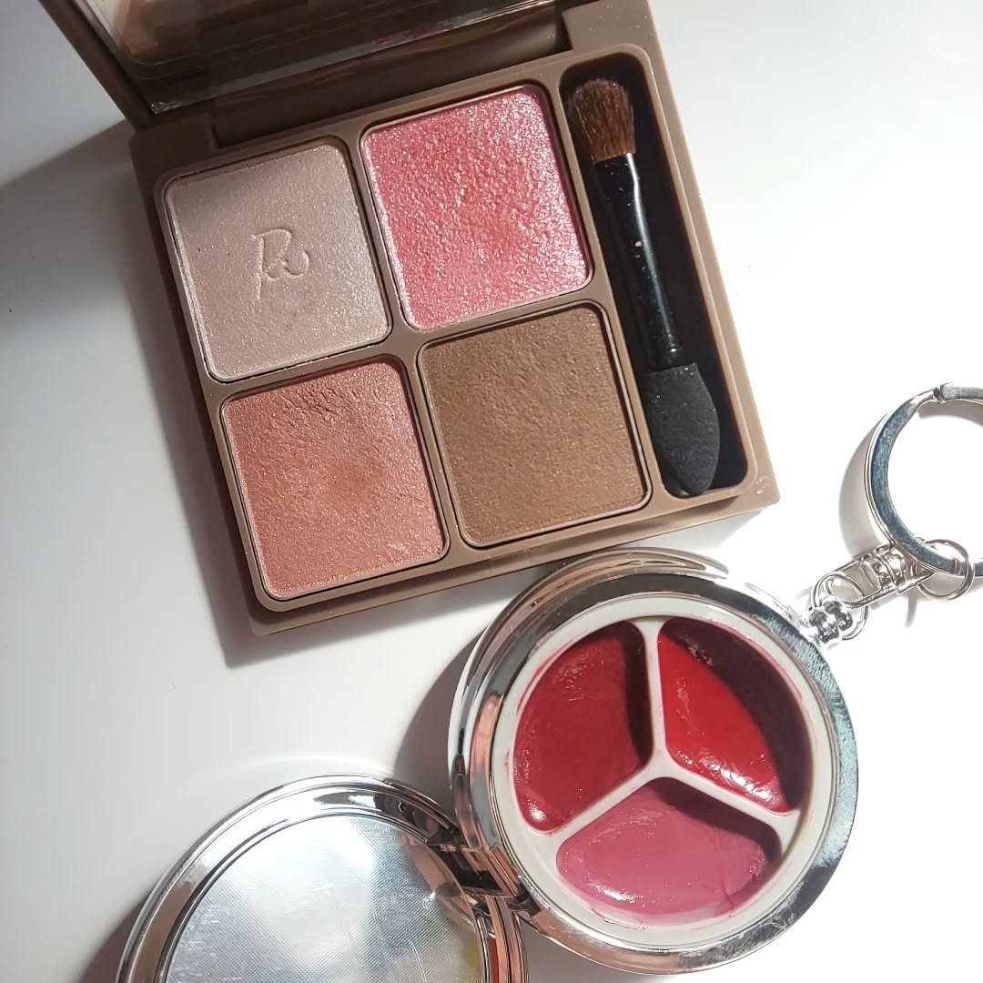 グローイングタイムトゥーキスアンドブラッシュ/Dinto/口紅を使ったクチコミ（2枚目）