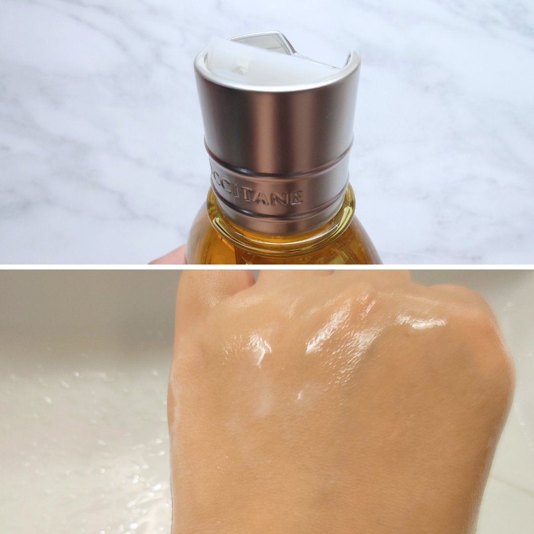 アーモンド モイスチャライジングシャワーオイル/L'OCCITANE/ボディソープを使ったクチコミ(3枚目)