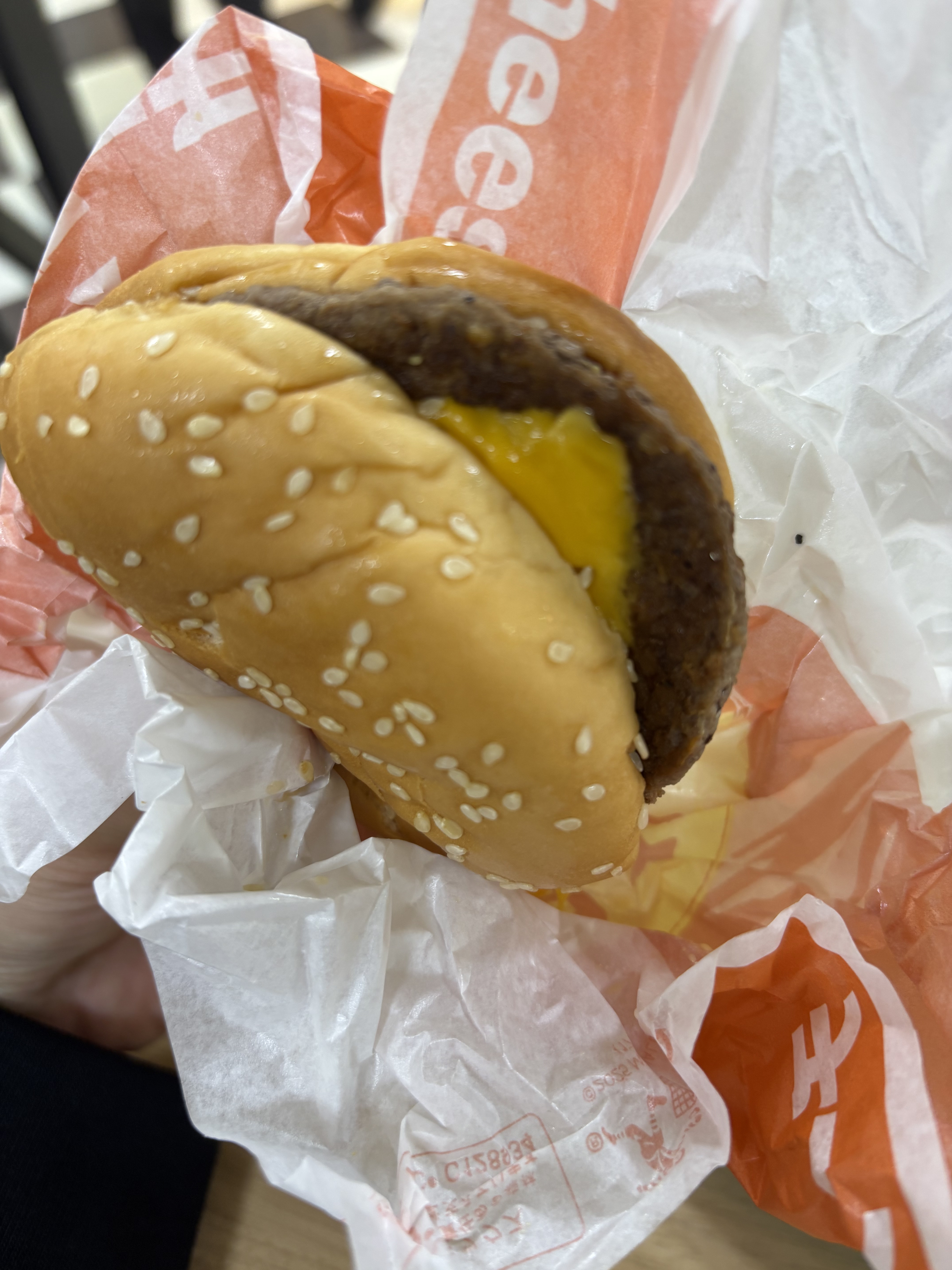 月見チーズバーガー/マクドナルド/その他食品を使ったクチコミ（2枚目）