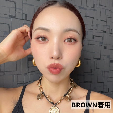 secret tint/OLENS/1ヶ月(1MONTH)カラコンを使ったクチコミ(4枚目)