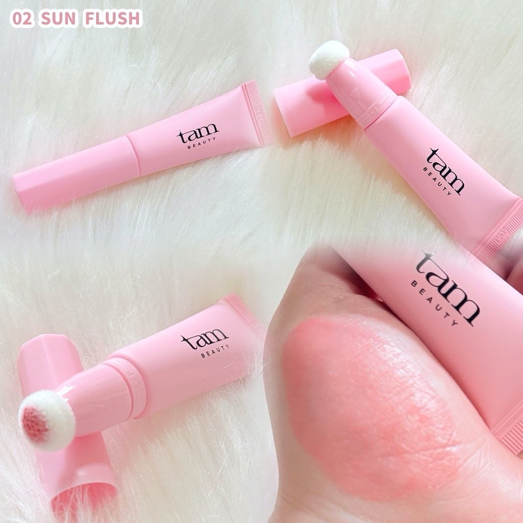 ザ・ゼリーミルキーチークブラッシャー/tam BEAUTY/ジェル・クリームチークを使ったクチコミ(2枚目)