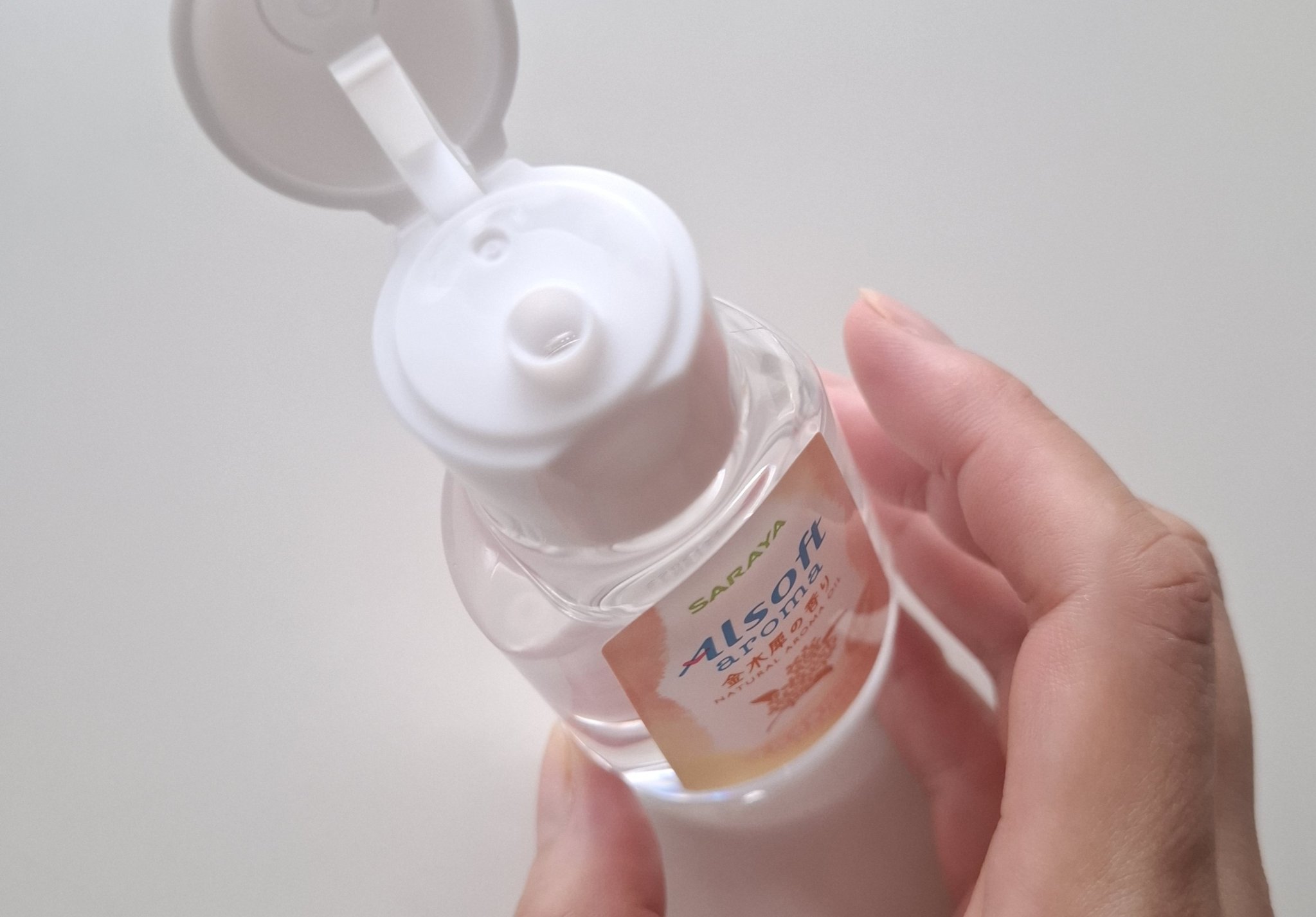 商品名  アルソフトアロマ 手指消毒ローション 金木犀の香り  ［指定医薬部外品］/サラヤ/ハンドジェルを使ったクチコミ（2枚目）