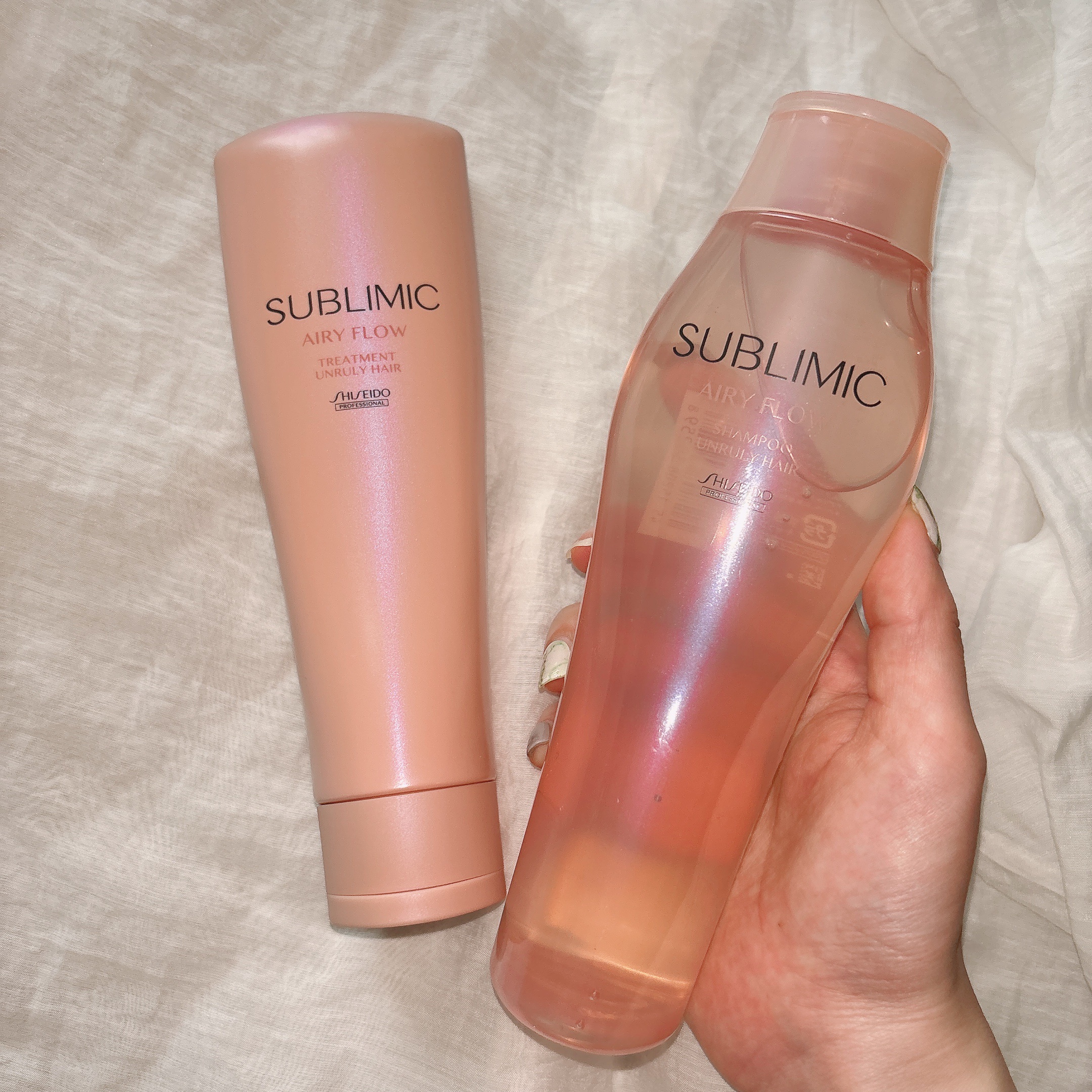 エアリーフロー シャンプー／トリートメント/サブリミック/サロンシャンプーを使ったクチコミ（2枚目）
