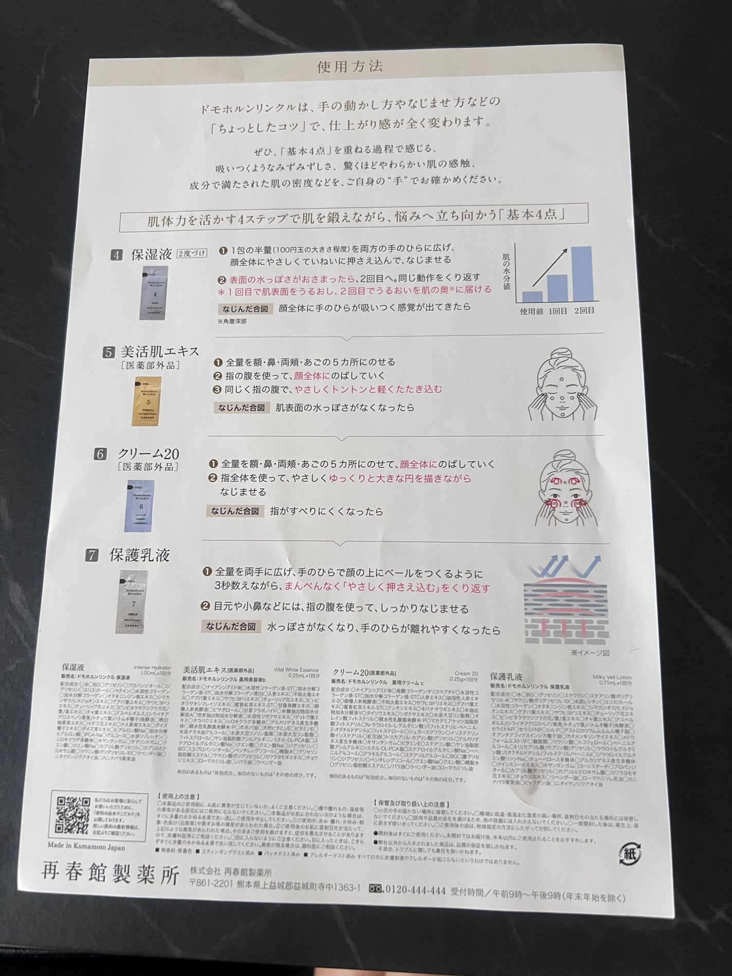 無料お試しセット/ドモホルンリンクル/トライアルキットを使ったクチコミ(2枚目)