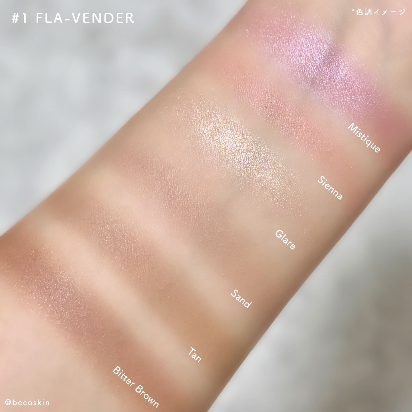 オッドバランスアイパレット/TWO SLASH FOUR/アイシャドウパレットを使ったクチコミ（3枚目）