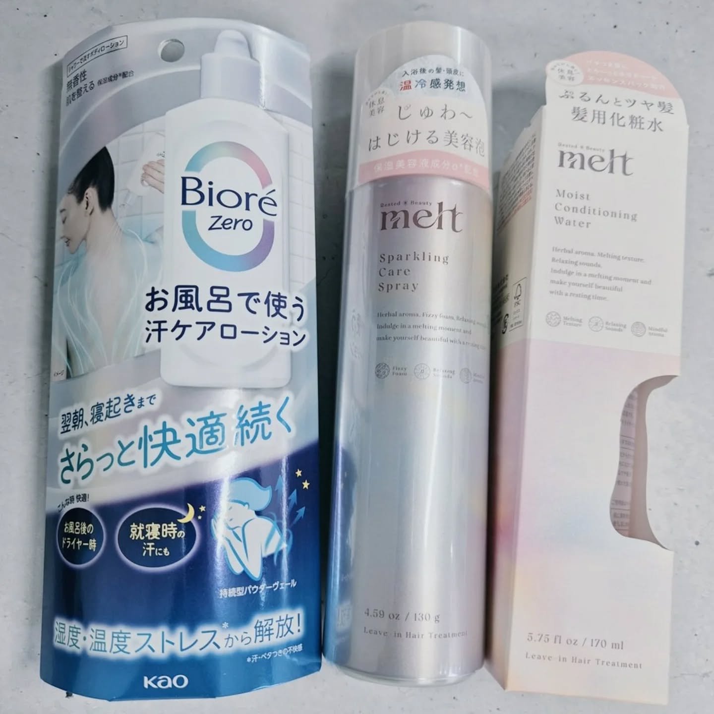 メルト スパークリングケアスプレー/melt/頭皮ケアを使ったクチコミ（1枚目）