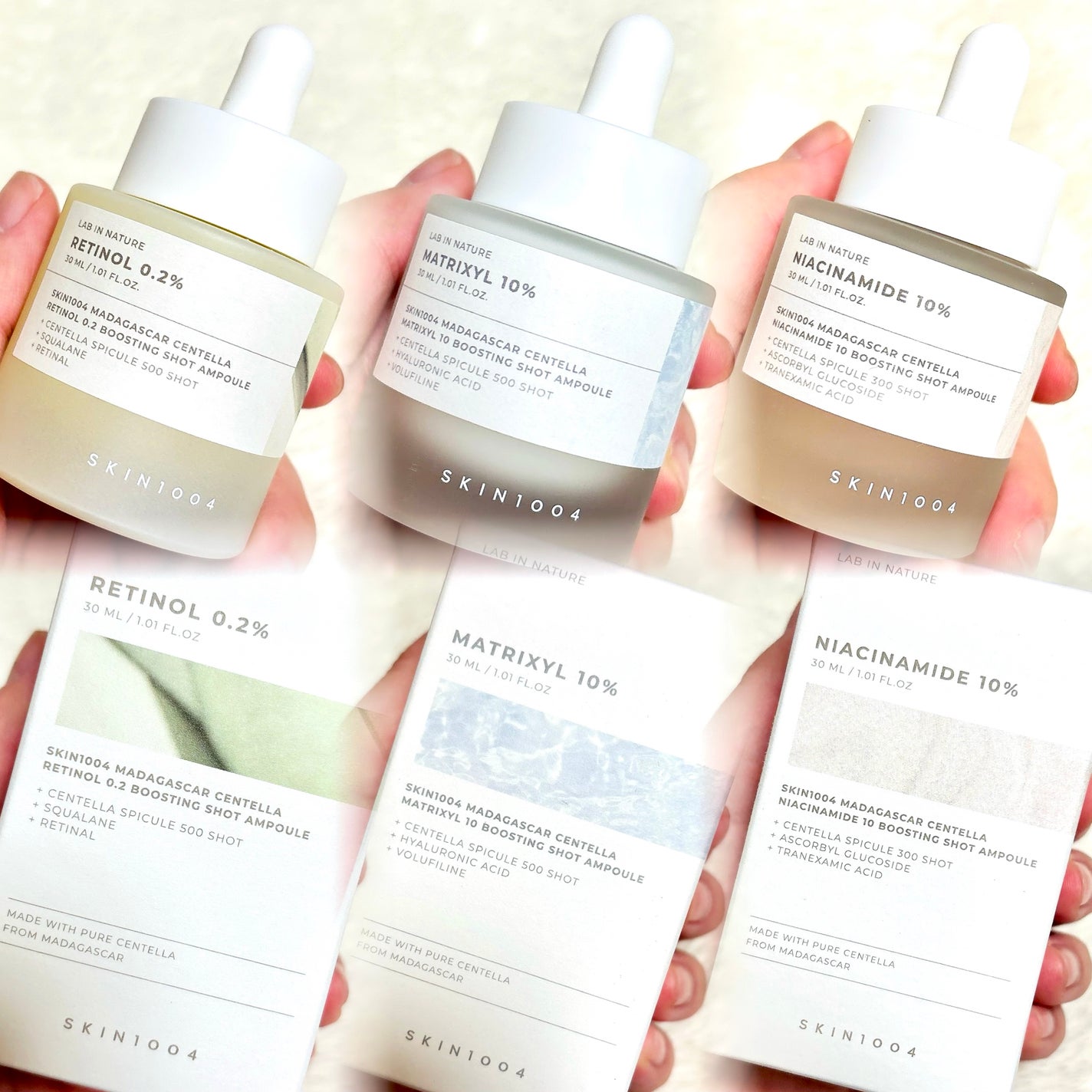 レチノール 0.2 ブースティングショット アンプル/SKIN1004/美容液を使ったクチコミ(5枚目)