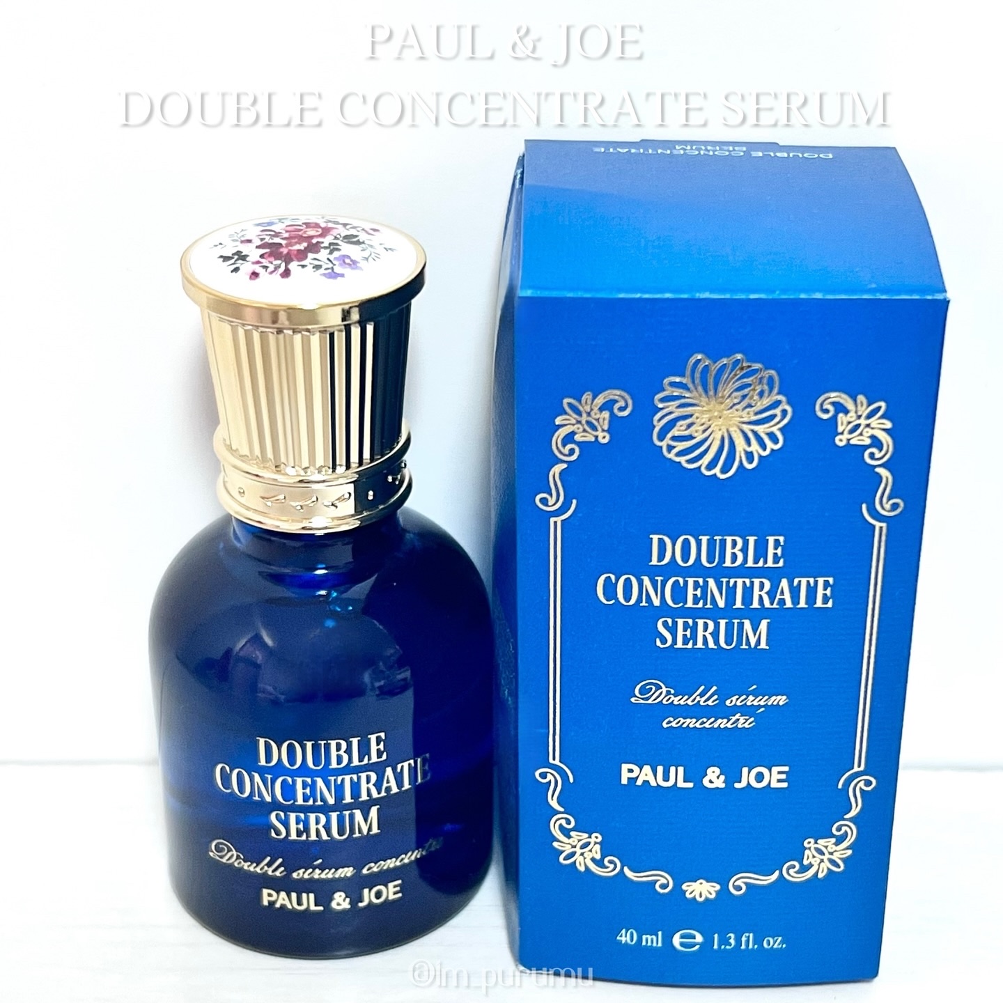 ポール & ジョー ダブル コンセントレート セラム/PAUL & JOE BEAUTE/美容液を使ったクチコミ（1枚目）