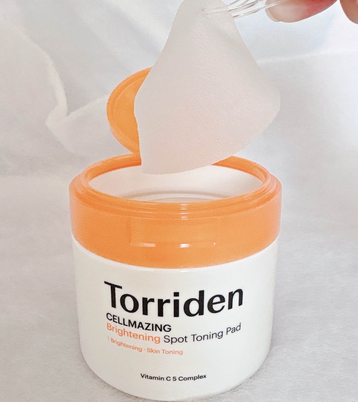 セルメイジング ビタC ブライトニングパッド/Torriden/トナーパッドを使ったクチコミ（2枚目）