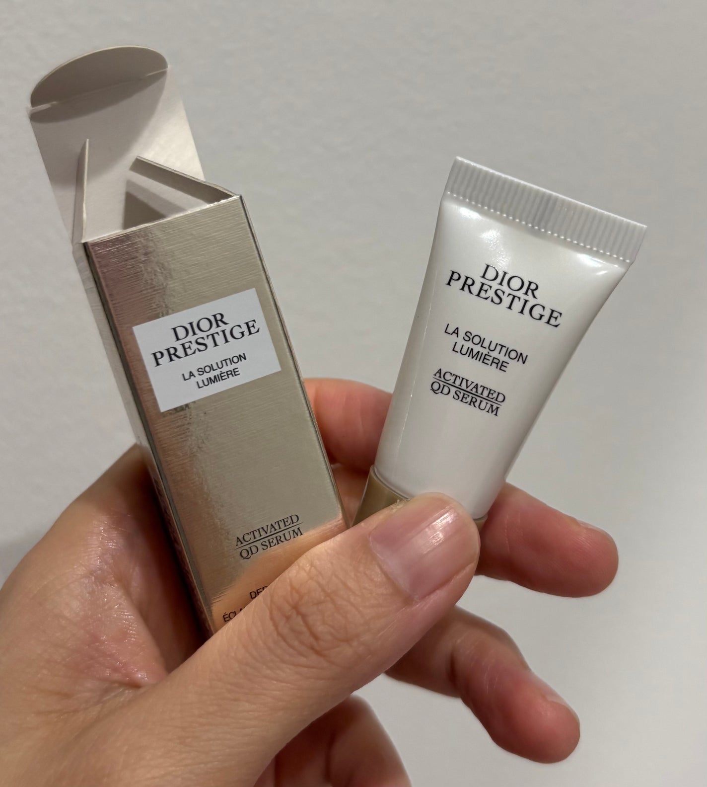 プレステージ ホワイト リンクル セラム ルミエール/Dior/美容液を使ったクチコミ(1枚目)