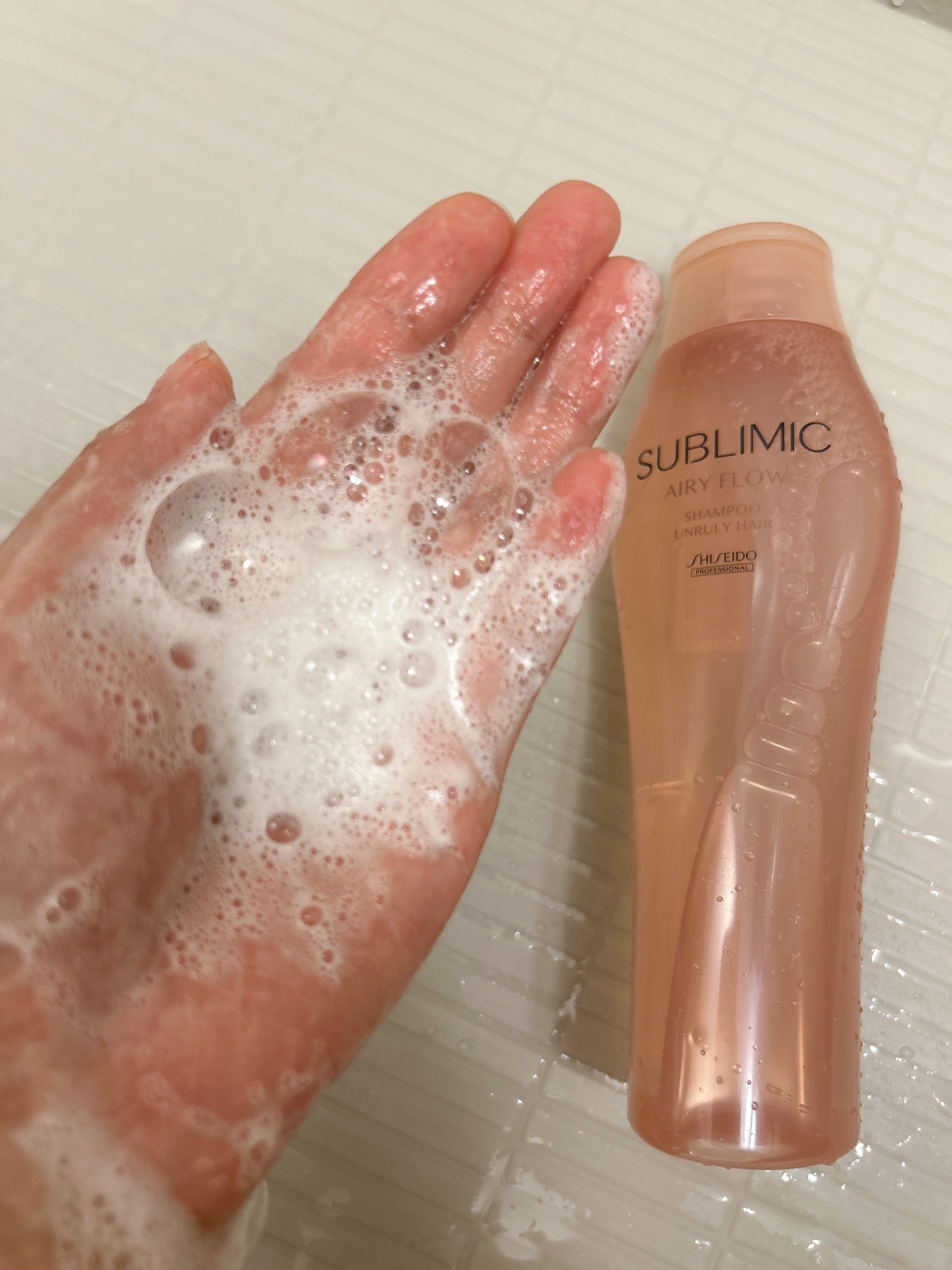エアリーフロー シャンプー／トリートメント/サブリミック/サロンシャンプーを使ったクチコミ（2枚目）