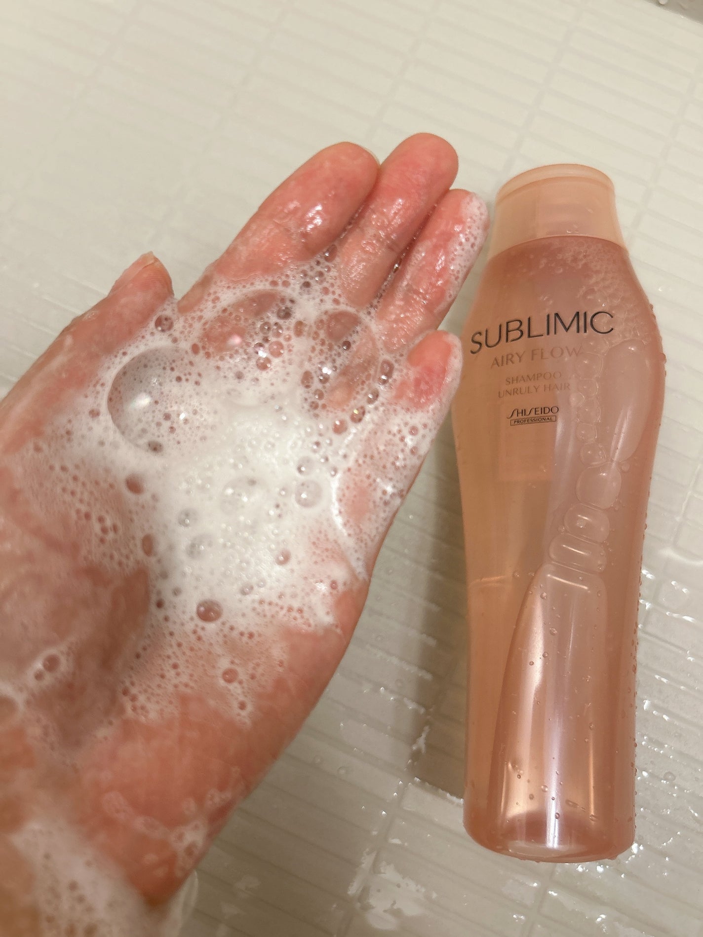 エアリーフロー シャンプー/トリートメント/サブリミック/サロンシャンプーを使ったクチコミ(2枚目)