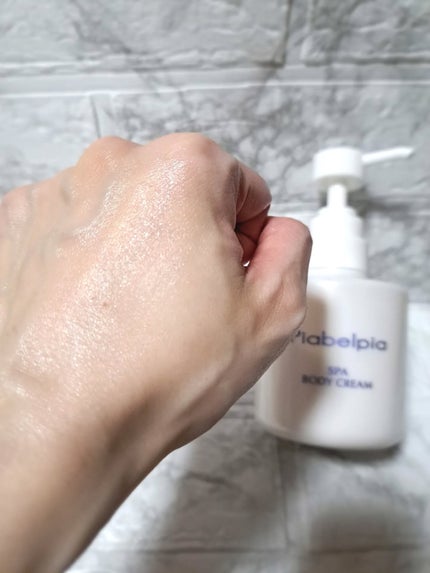 スパボディークリーム さらり/ピアベルピア/ボディミルクを使ったクチコミ(6枚目)