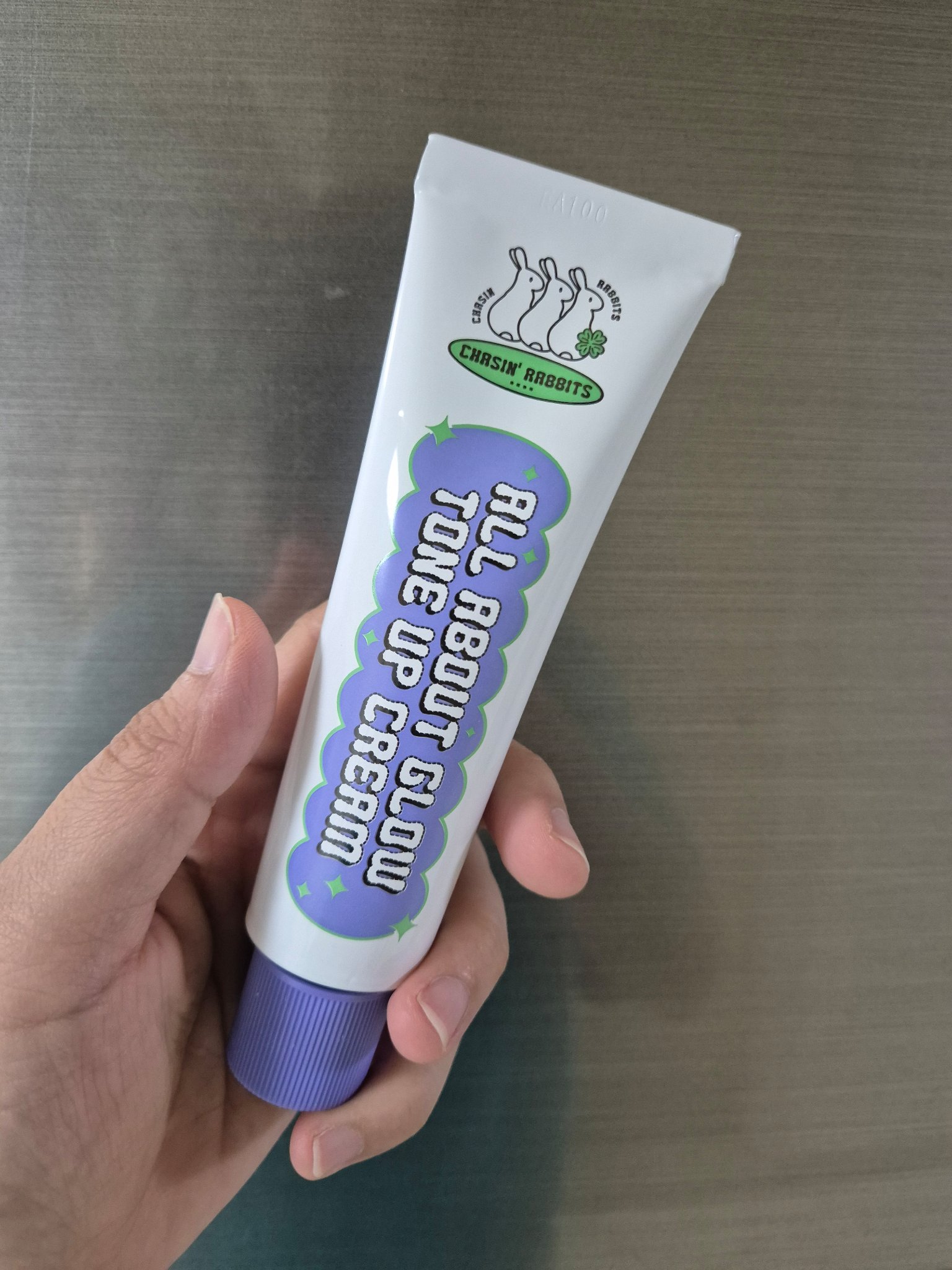 オールアバウトグロウトーンアップクリーム/CHASIN'RABBITS/化粧下地を使ったクチコミ（2枚目）