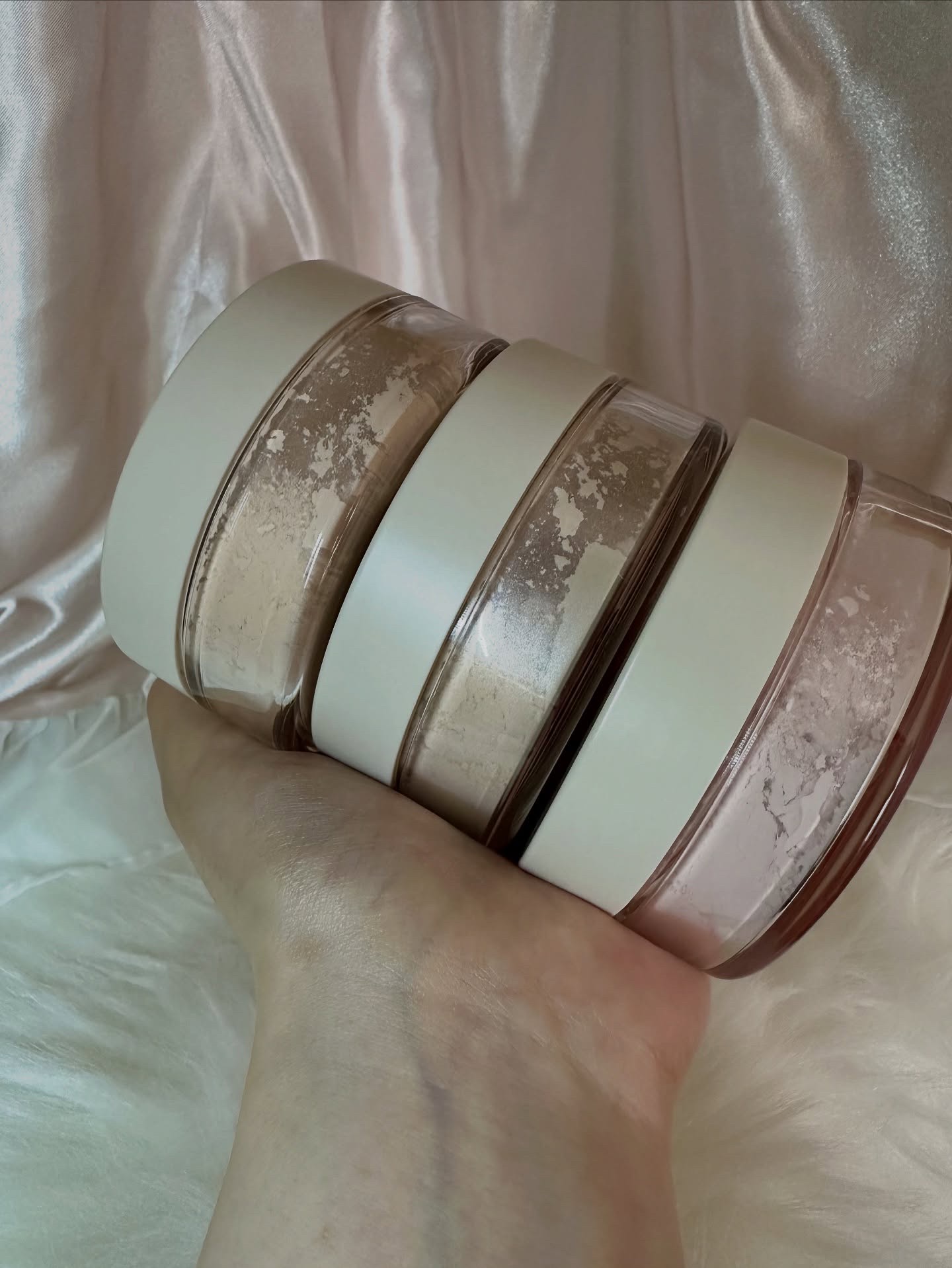 エクストラリッチ セラムインパウダー EX02 グロウベージュ/excel/ルースパウダーを使ったクチコミ（2枚目）