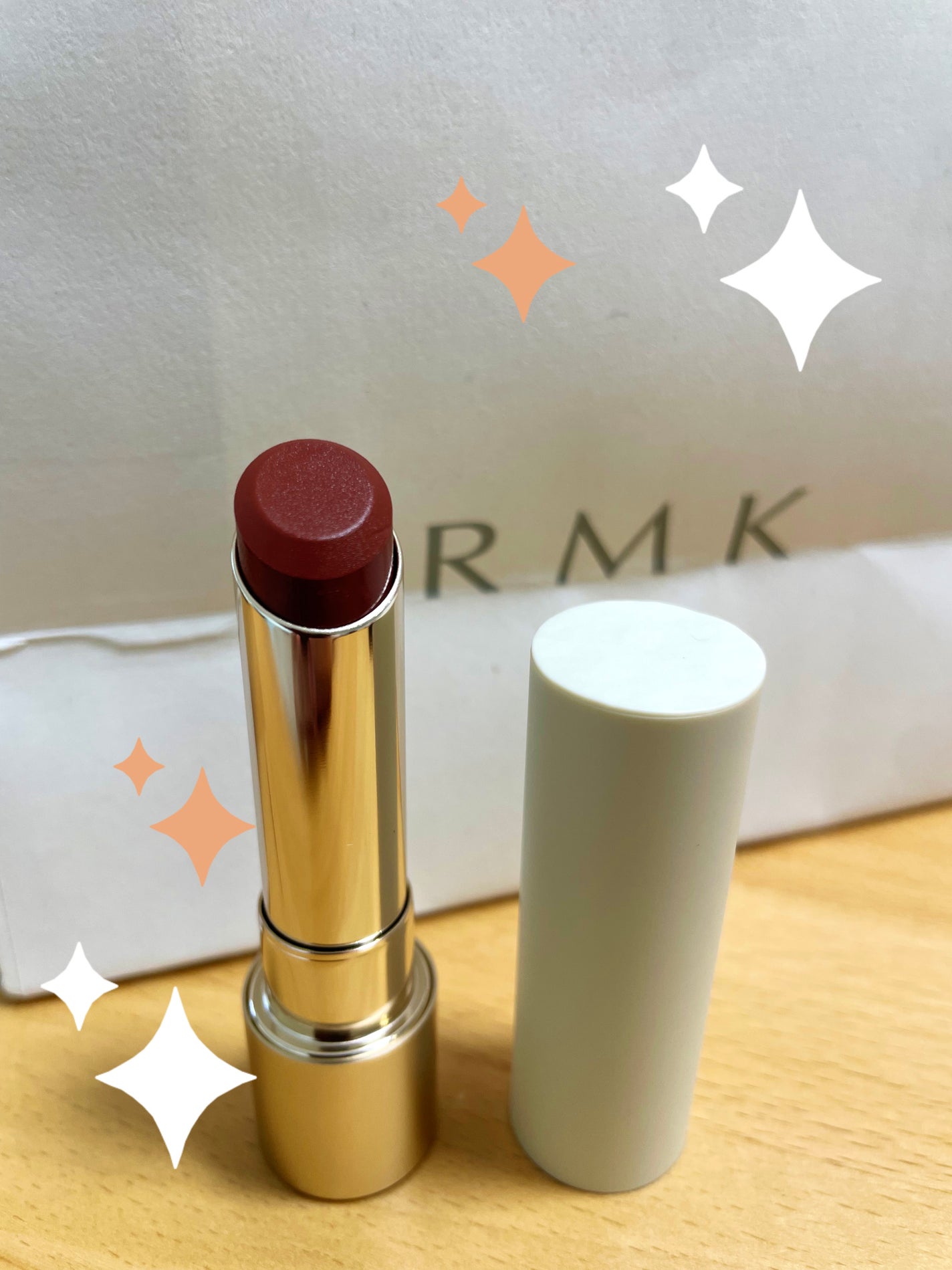 RMK デューイーメルト リップカラー/RMK/口紅を使ったクチコミ(1枚目)