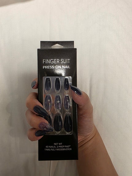ネイルチップ(シールタイプ)/FINGER SUIT/ネイルチップ・パーツを使ったクチコミ(2枚目)