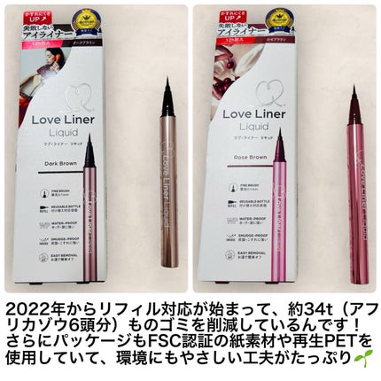 リキッドアイライナーR5/ラブ・ライナー/リキッドアイライナーを使ったクチコミ(2枚目)