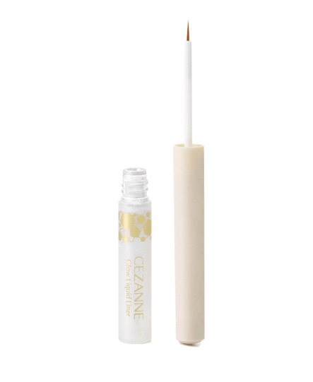 グロウリキッドライナー/CEZANNE/リキッドアイライナーを使ったクチコミ（1枚目）