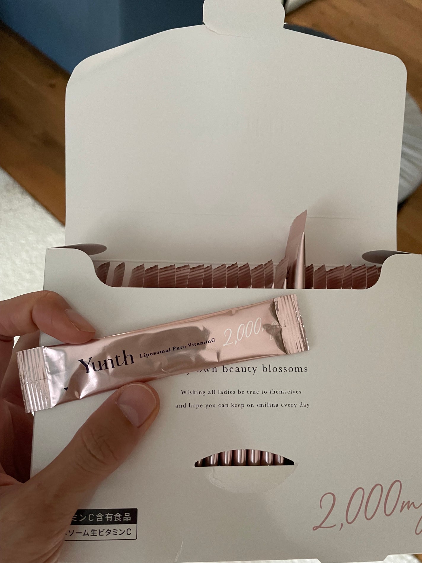 リポソーム生ビタミンC/Yunth/美容サプリメントを使ったクチコミ(1枚目)