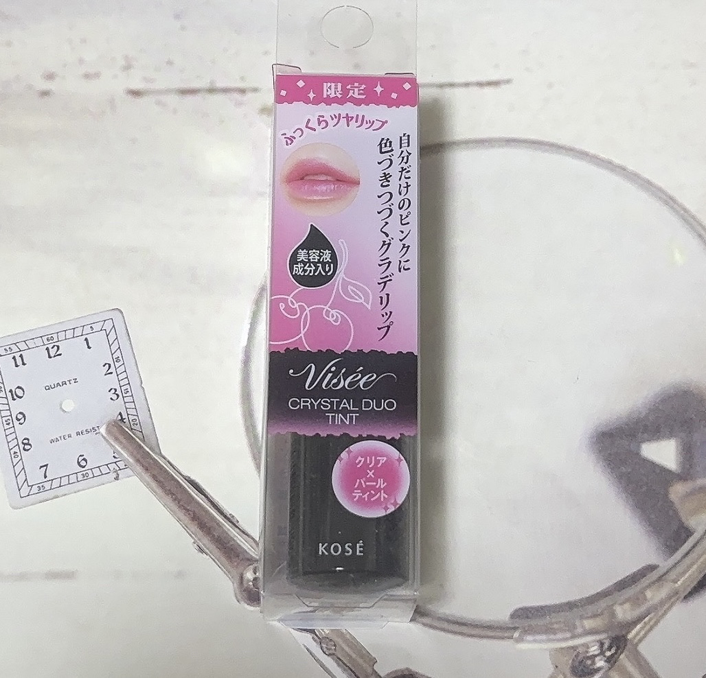 リシェ クリスタルデュオ ティント/Visée/口紅を使ったクチコミ（2枚目）