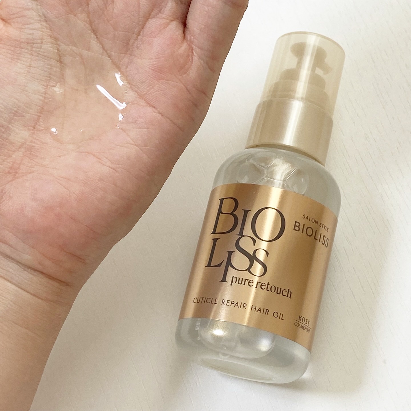 ＳＳ ビオリス ピュアレタッチ キューティクルリペア ヘアオイル/SSビオリス/ヘアオイルを使ったクチコミ（3枚目）