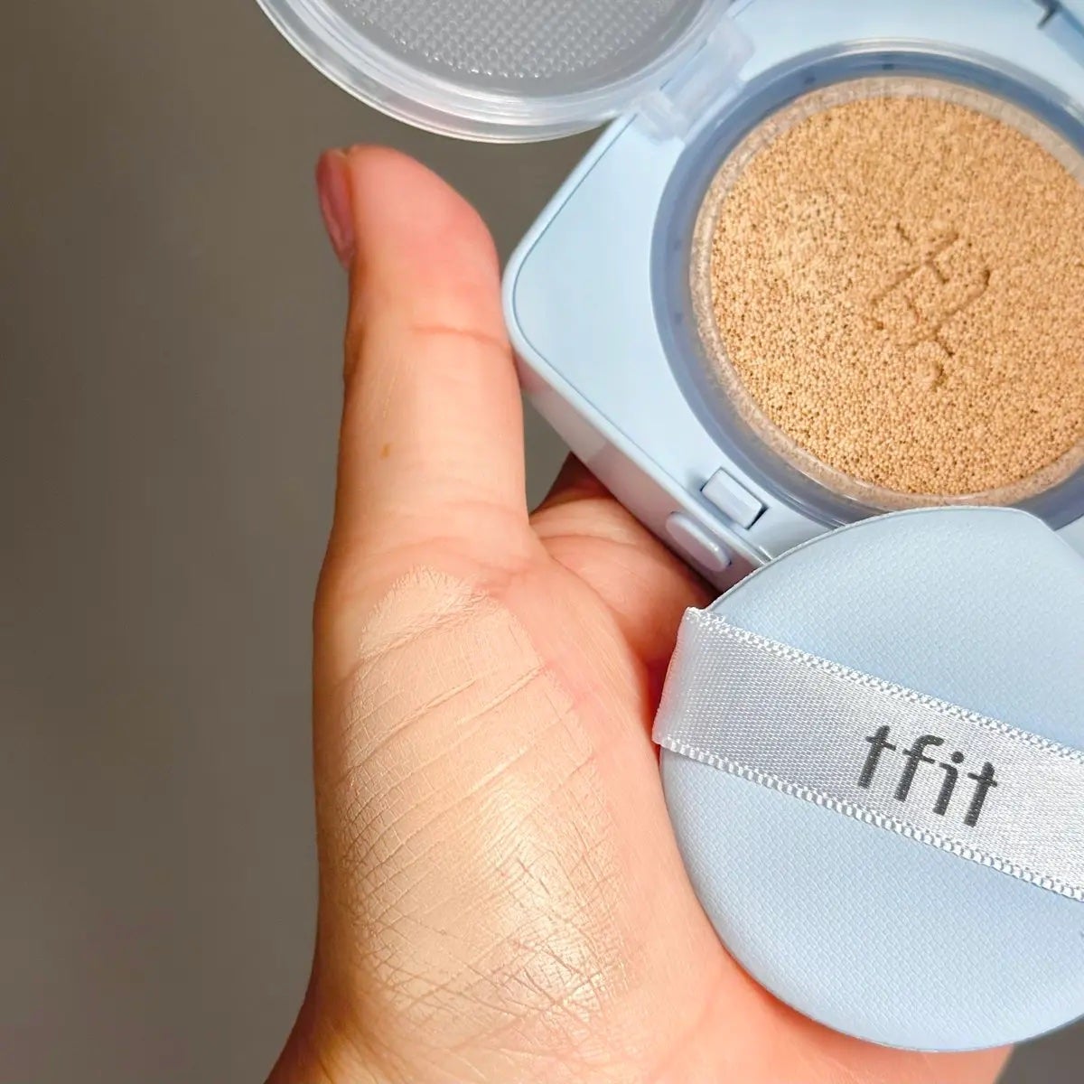 アイシーフィットカバークッションEX/TFIT/クッションファンデーションを使ったクチコミ(2枚目)