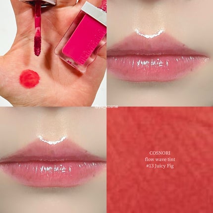 フローウェーブティント/COSNORI/リップティントを使ったクチコミ(5枚目)