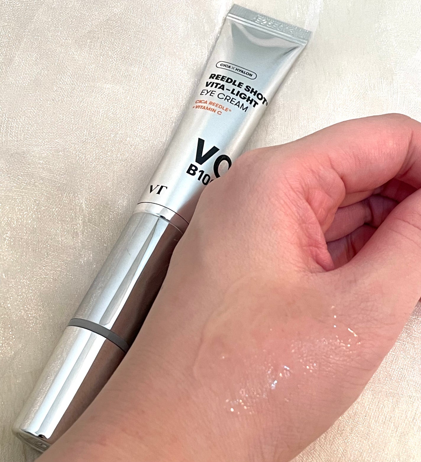 リードルショット ビタライト アイクリーム /VT/アイケア・アイクリームを使ったクチコミ(3枚目)