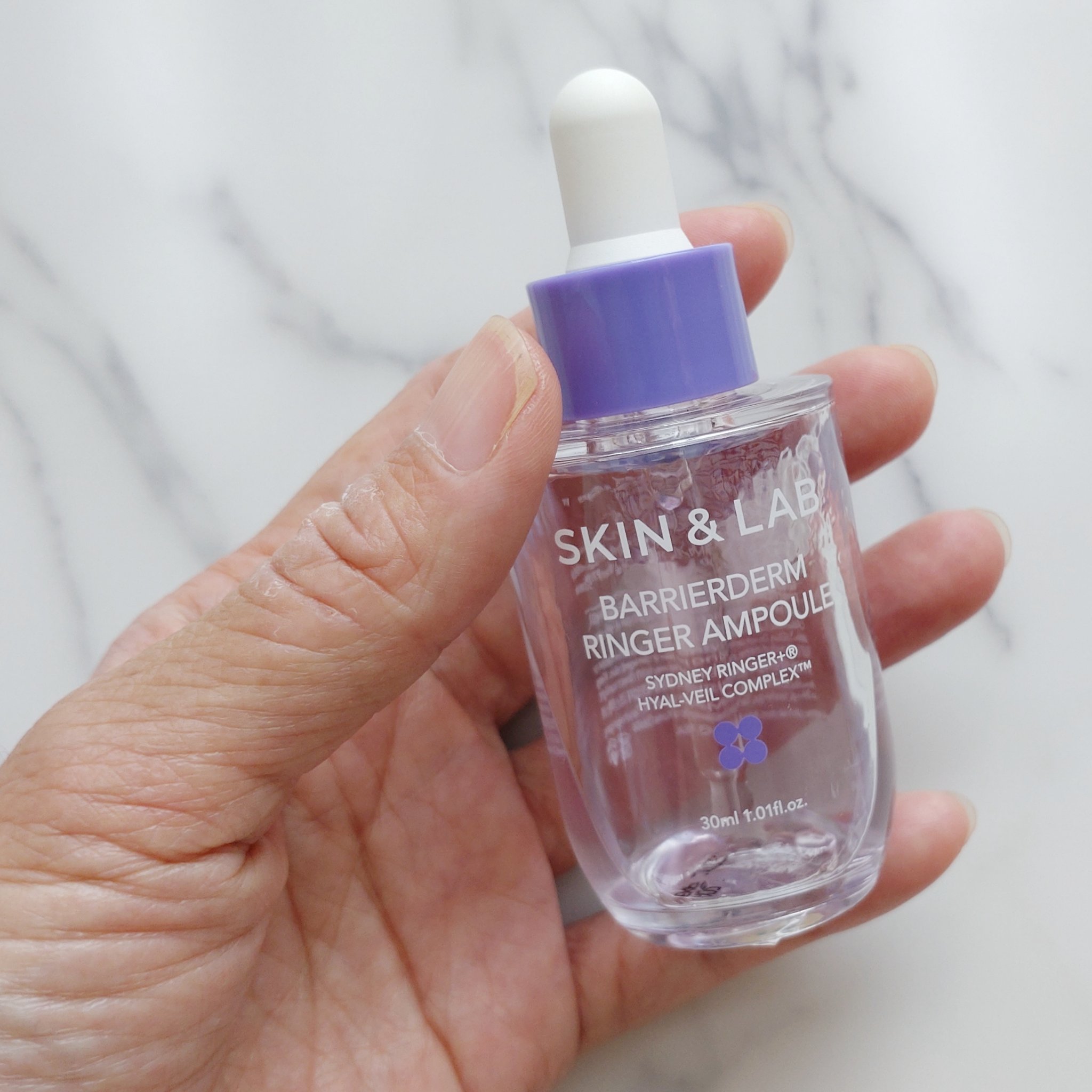 バリアダームリンガーアンプル/SKIN&LAB/美容液を使ったクチコミ（2枚目）