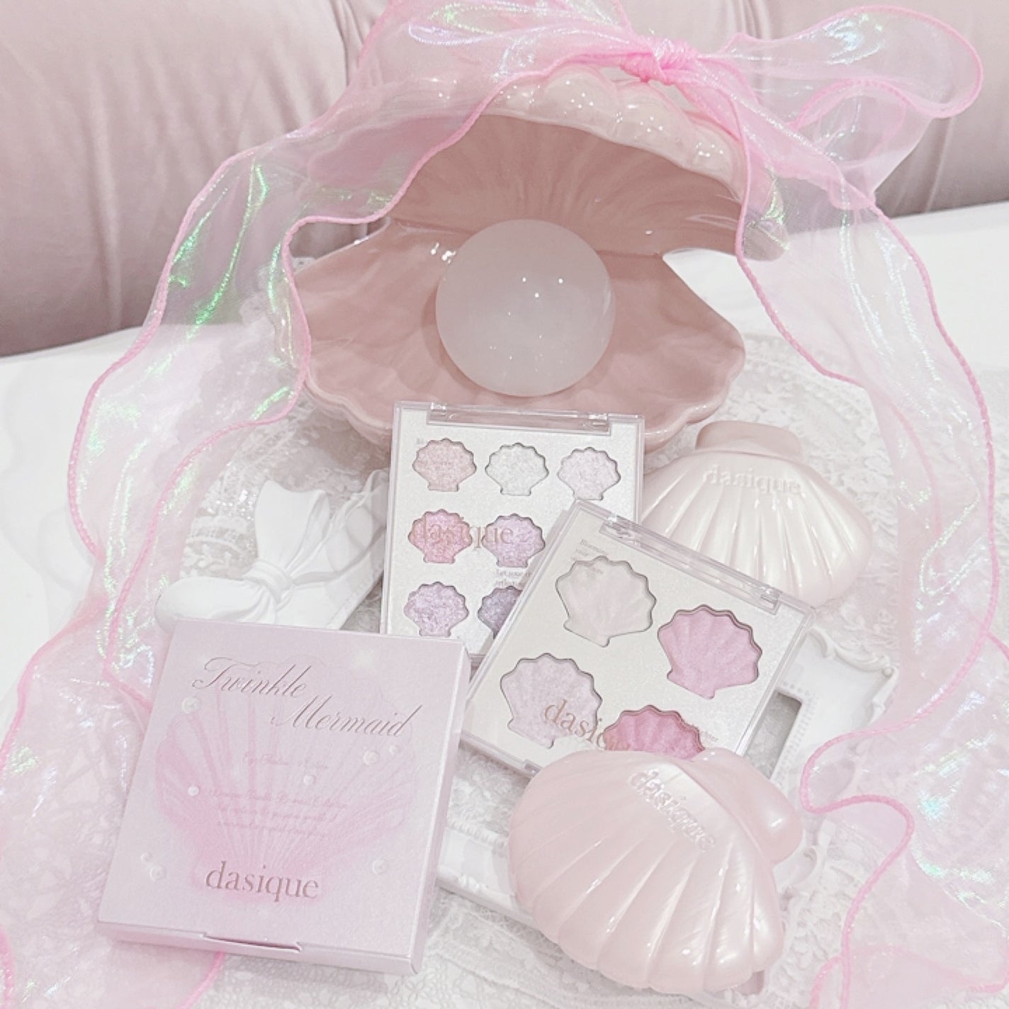 はーちゃん on LIPS 「@dasique_jp様から頂いたマーメイドコレクション🐚💓・..」(1枚目)