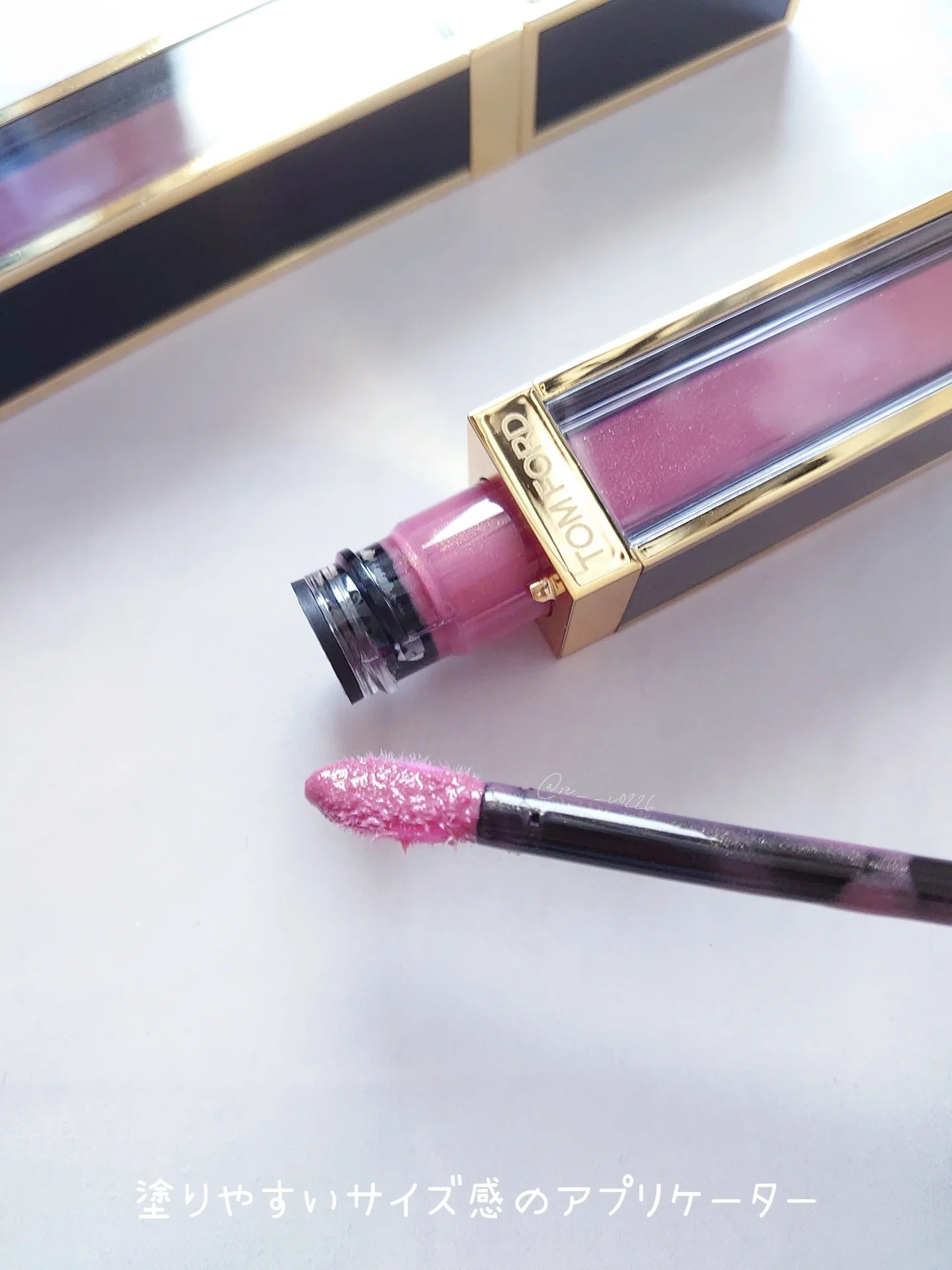 グロス リュクス/TOM FORD BEAUTY/リップグロスを使ったクチコミ（3枚目）