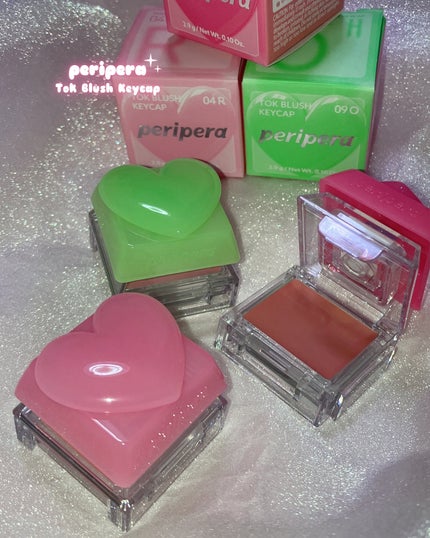 トックブラッシュキーキャップ/PERIPERA/パウダーチークを使ったクチコミ(9枚目)