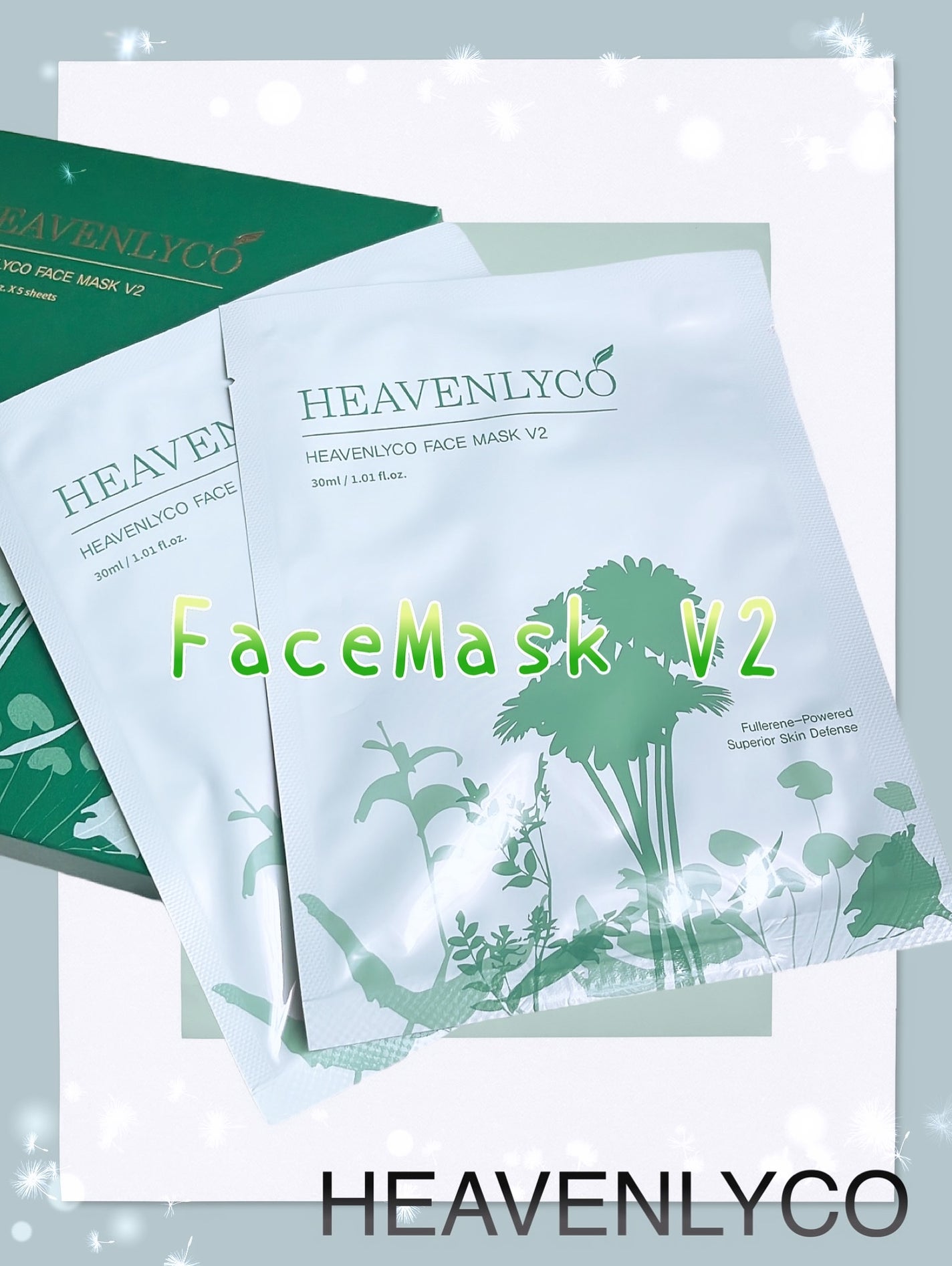 FaceMask V2/HEAVENLYCO/シートマスク・パックを使ったクチコミ(1枚目)