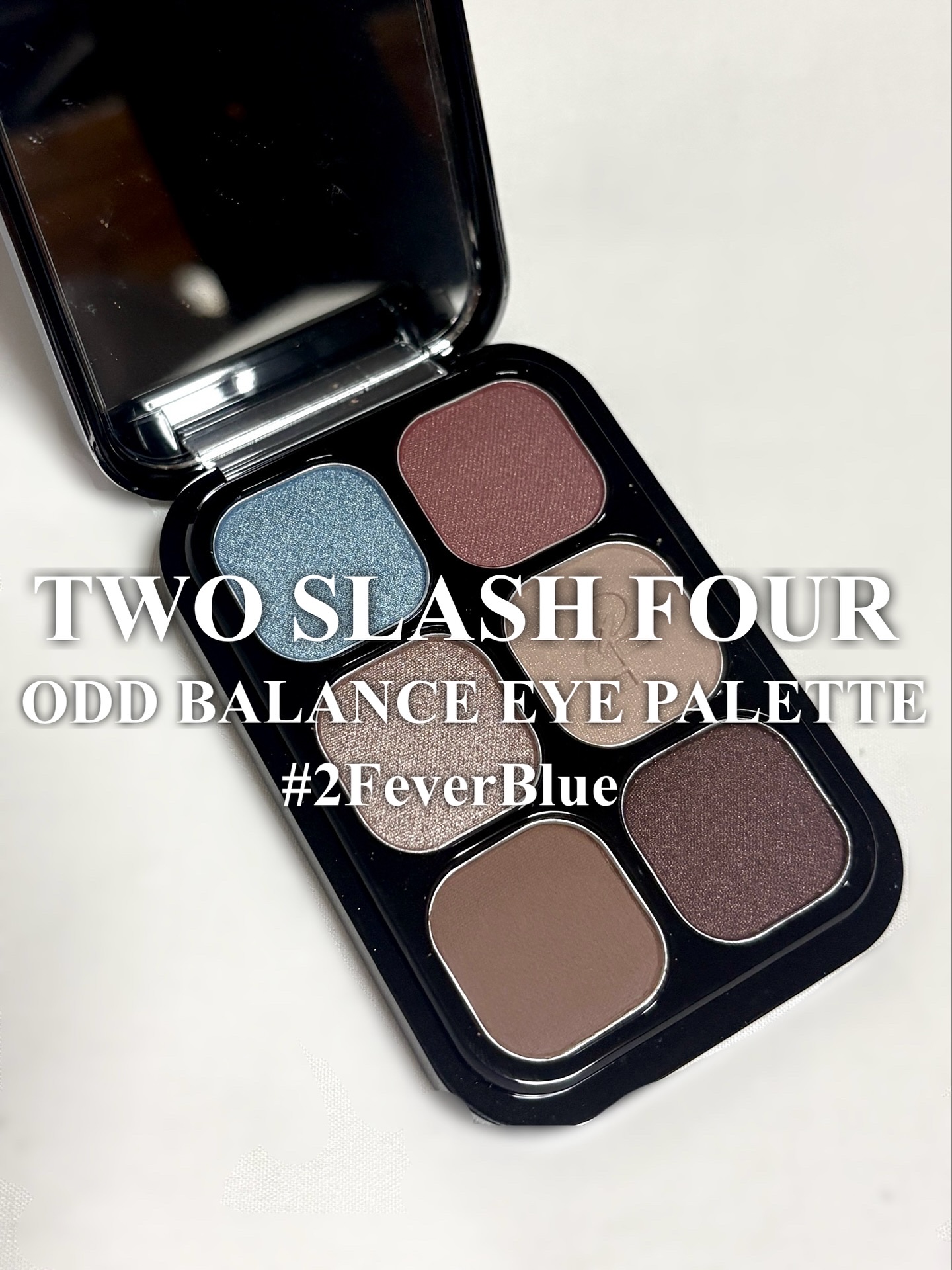 オッドバランスアイパレット/TWO SLASH FOUR/アイシャドウパレットを使ったクチコミ（1枚目）