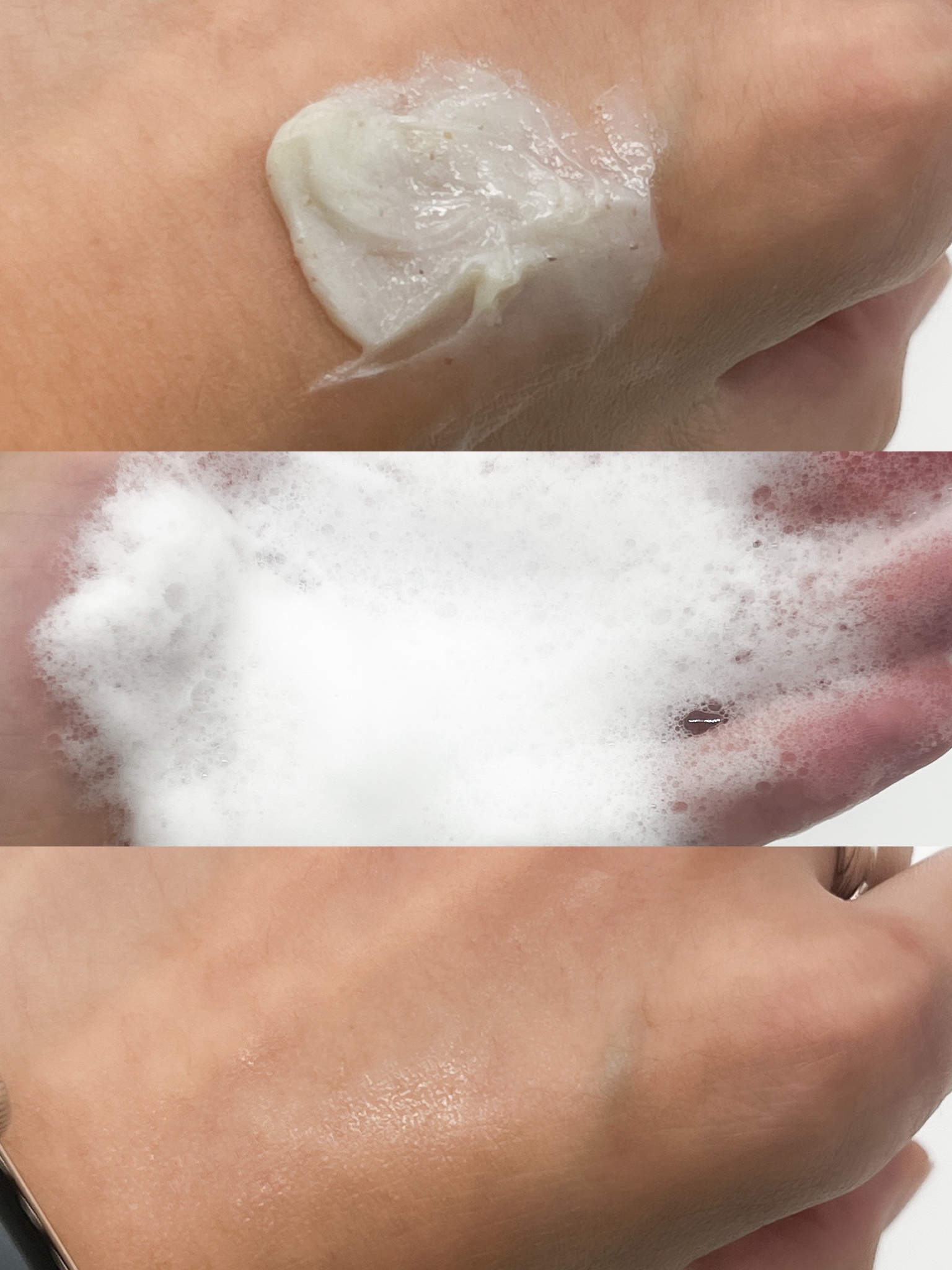 緑豆弱酸性洗顔フォーム/beplain/洗顔フォームを使ったクチコミ（3枚目）