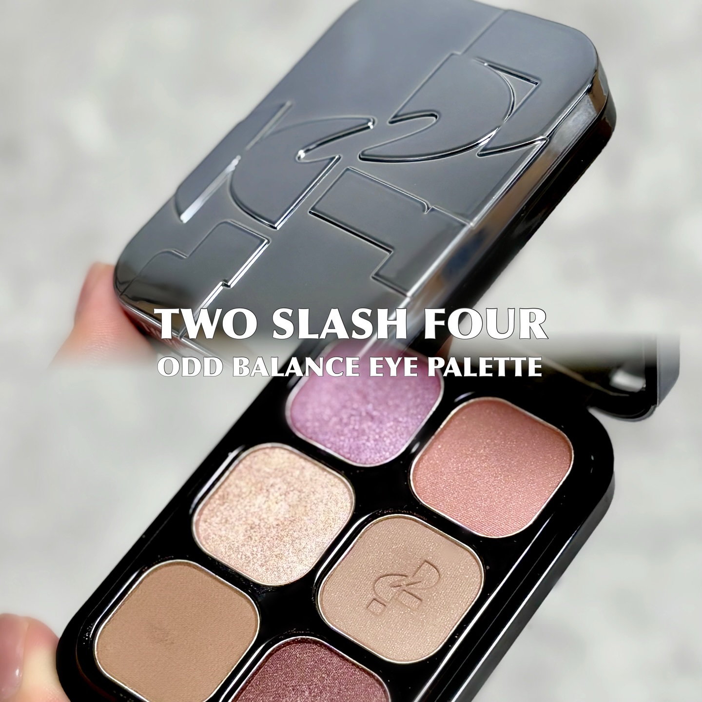 オッドバランスアイパレット/TWO SLASH FOUR/アイシャドウパレットを使ったクチコミ（1枚目）