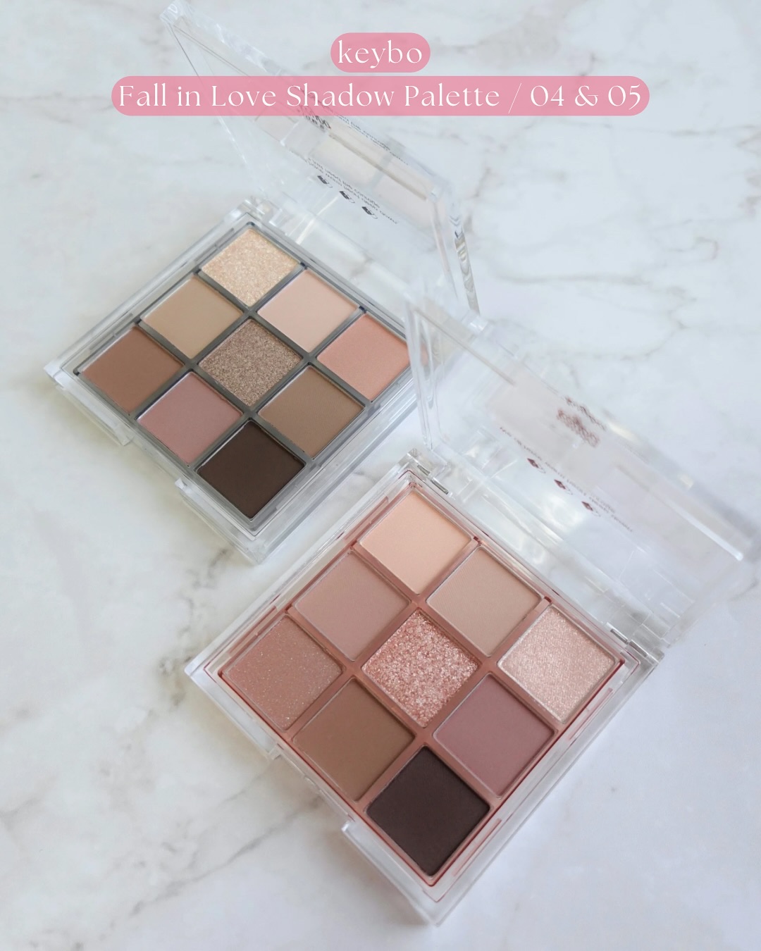 KEYBO FALL IN LOVE SHADOW PALETTE/keybo/アイシャドウパレットを使ったクチコミ（3枚目）