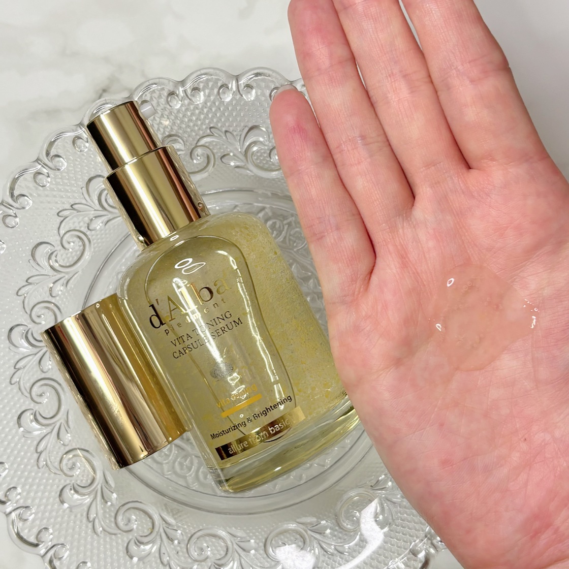 ビタトーニングセラムトナー/ダルバ/化粧水を使ったクチコミ（3枚目）