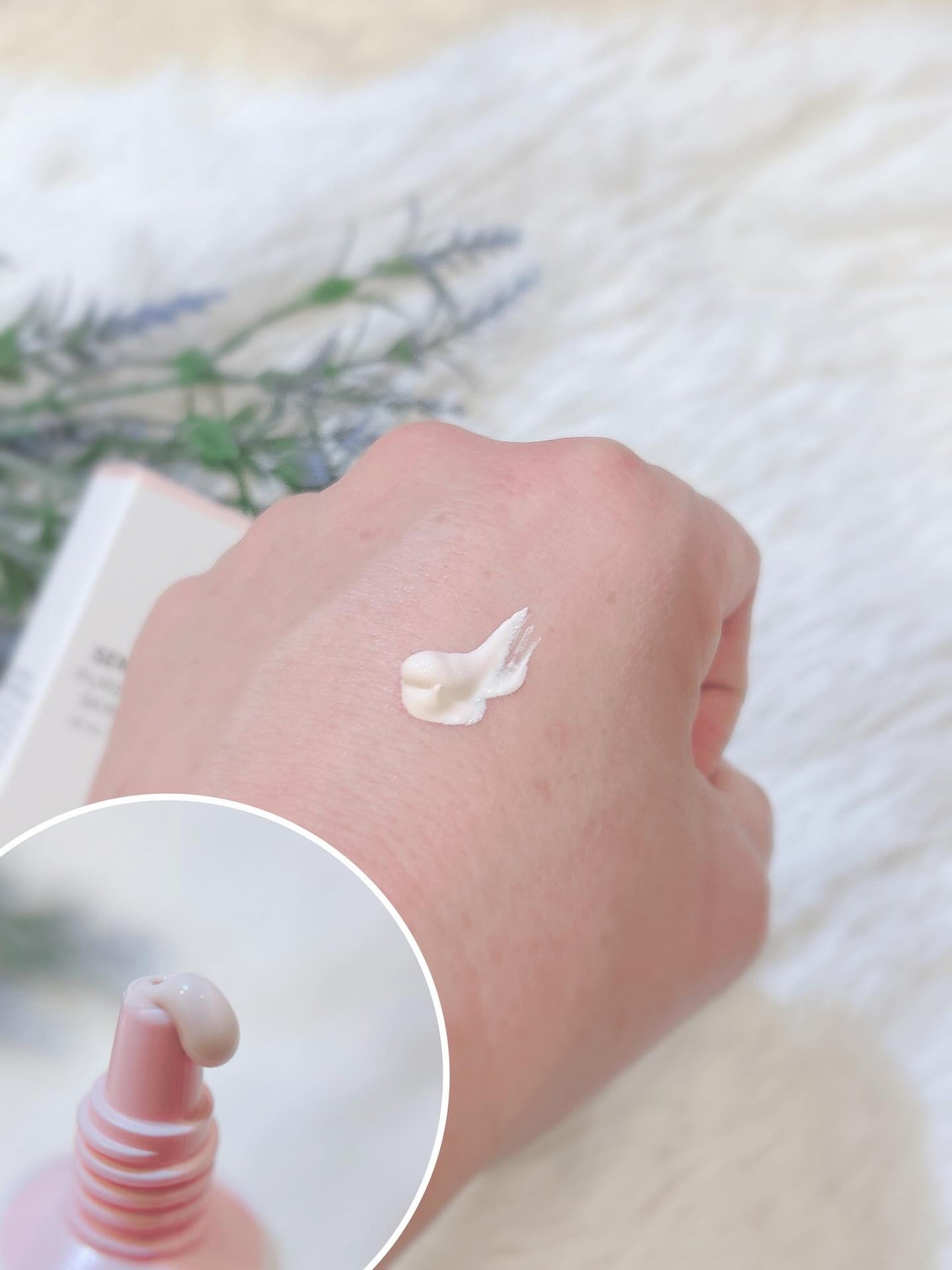 センシティブピュア&ピュアスキンティント/SAM'U/化粧下地を使ったクチコミ(3枚目)