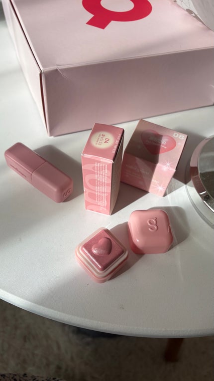 ミルクブリンハートライター/Colorgram/パウダーハイライトを使ったクチコミ(2枚目)