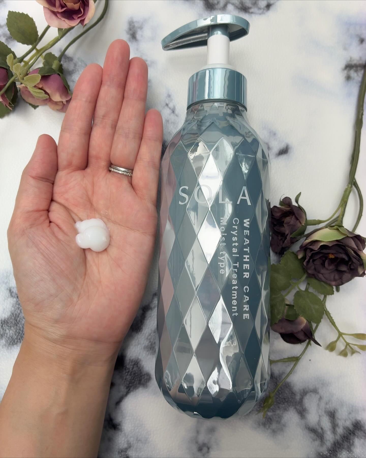 ソラ ウェザーケア クリスタル シャンプー/ヘアトリートメント モイストタイプ/SOLA WEATHER CARE/市販シャンプーを使ったクチコミ（3枚目）