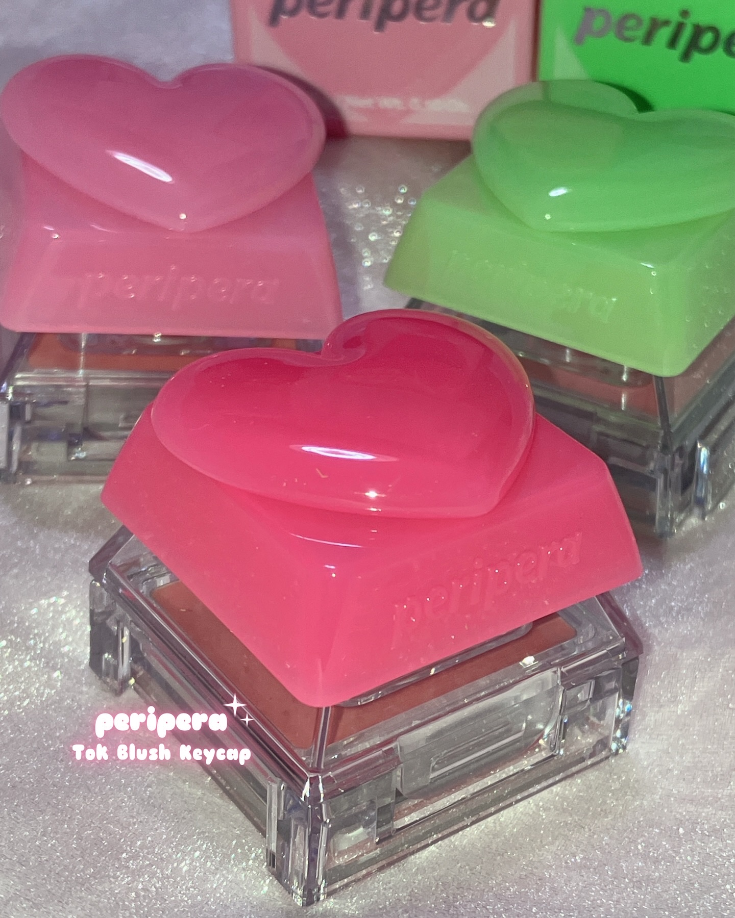 ペリペラ トック ブラッシュ キーキャップ/PERIPERA/パウダーチークを使ったクチコミ（2枚目）