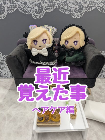 桃色プリン球菌 on LIPS 「最近、ヘアケアについて色々覚えました。知らんけど。ヘアケア編と..」(1枚目)