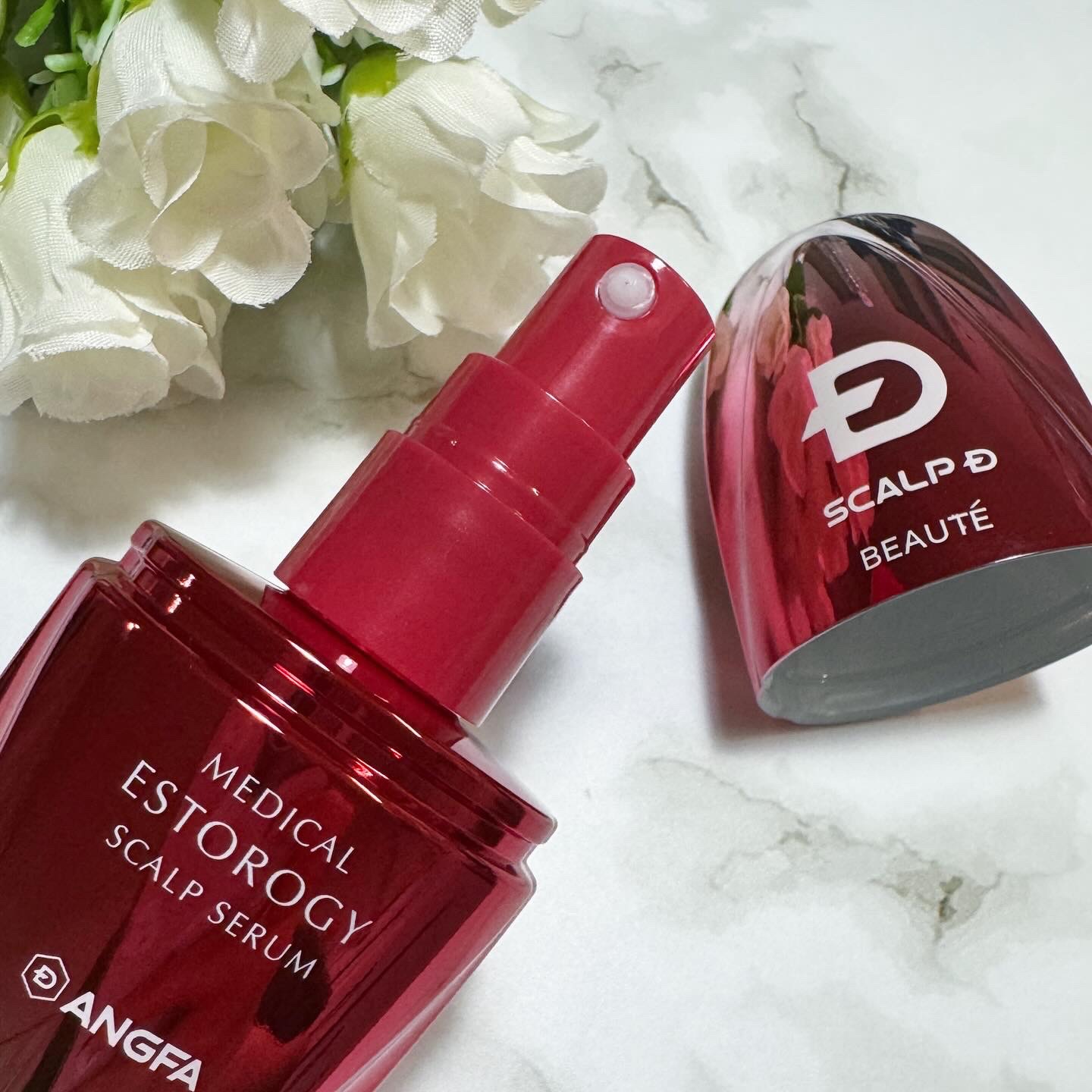 スカルプD ボーテ メディカルエストロジー スカルプセラム/アンファー(スカルプD)/頭皮ローションを使ったクチコミ（2枚目）