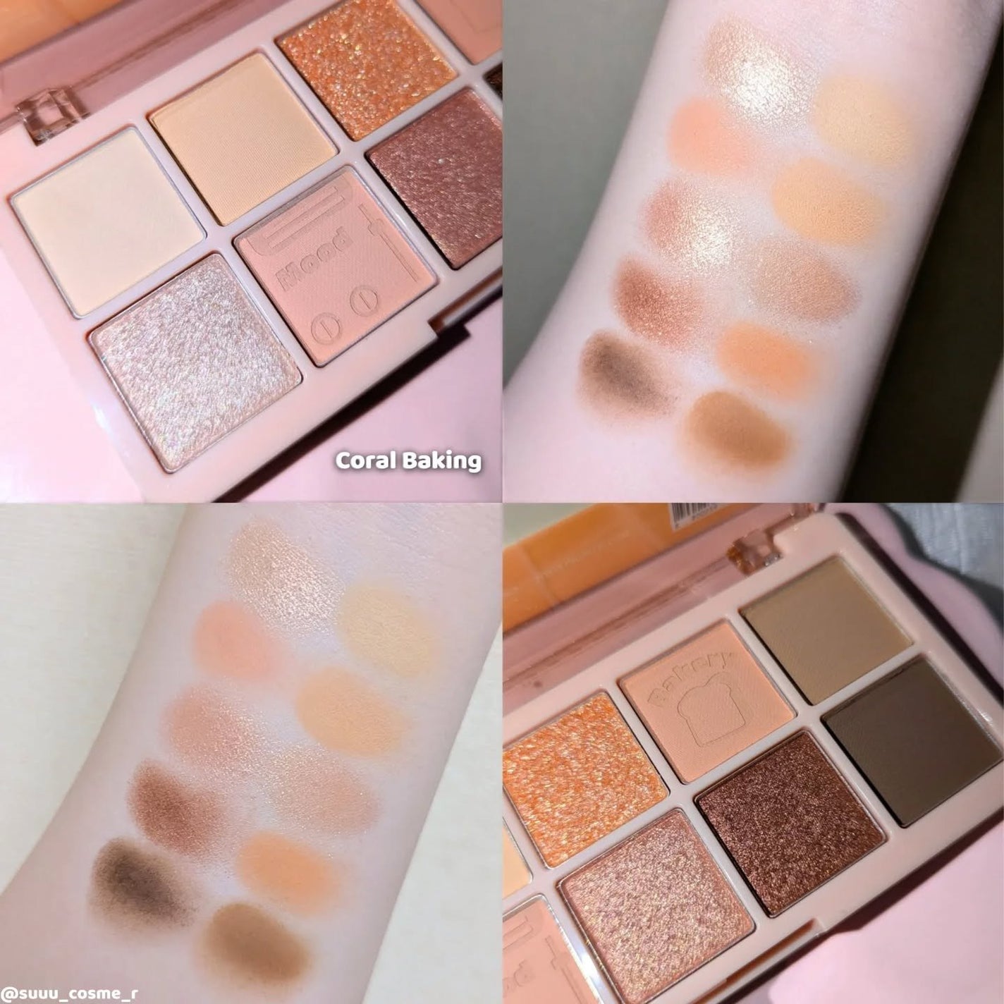 ムードアイズシャドウパレット/INGA/アイシャドウパレットを使ったクチコミ(2枚目)