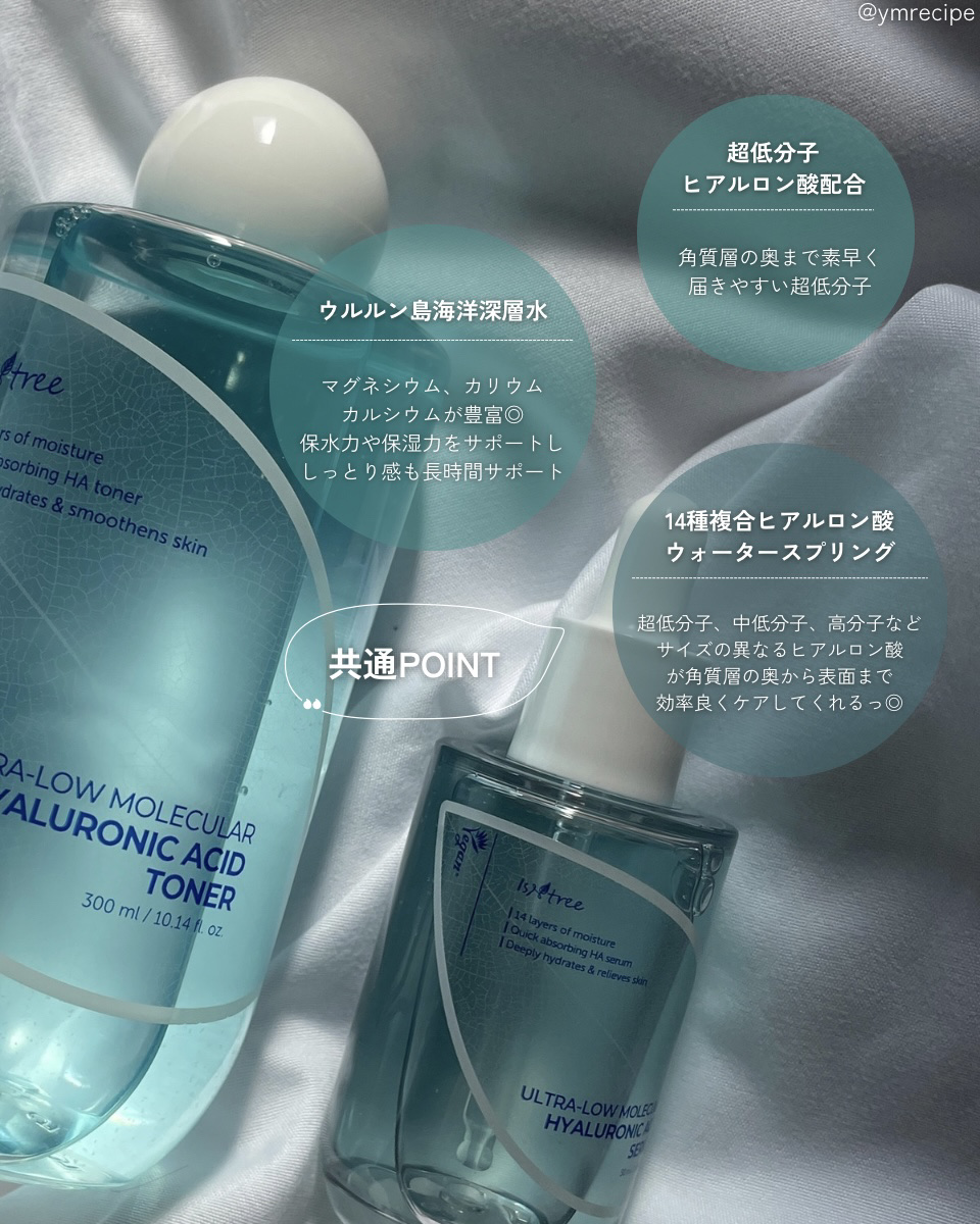 超低分子ヒアルロン酸セラム/Isntree/美容液を使ったクチコミ（3枚目）