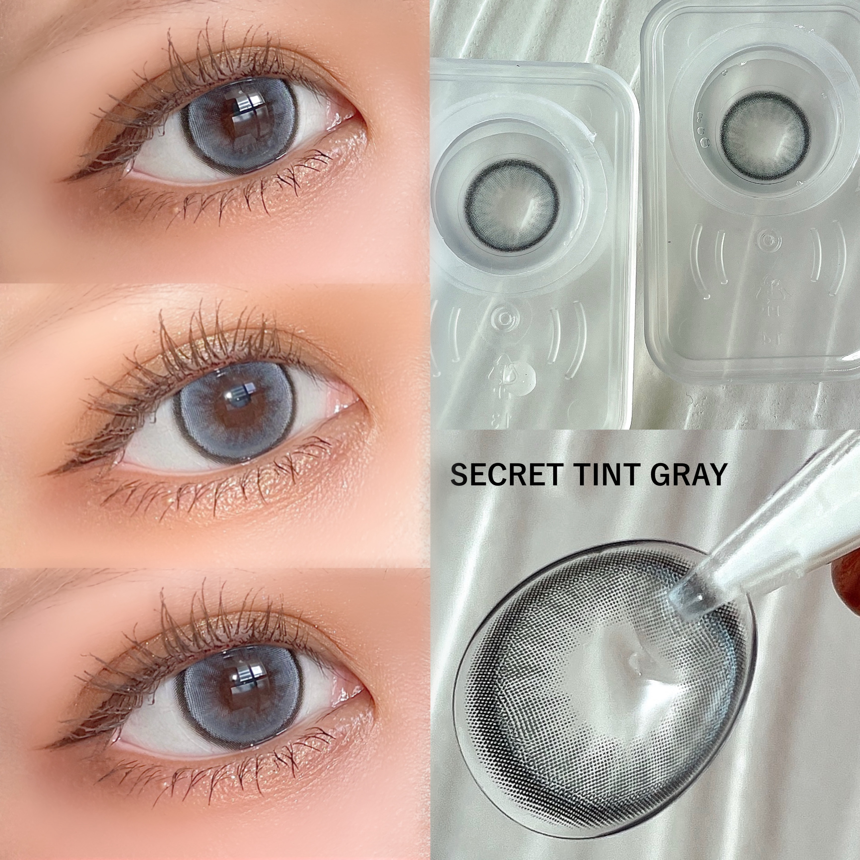 secret tint/OLENS/１ヶ月（１MONTH）カラコンを使ったクチコミ（3枚目）