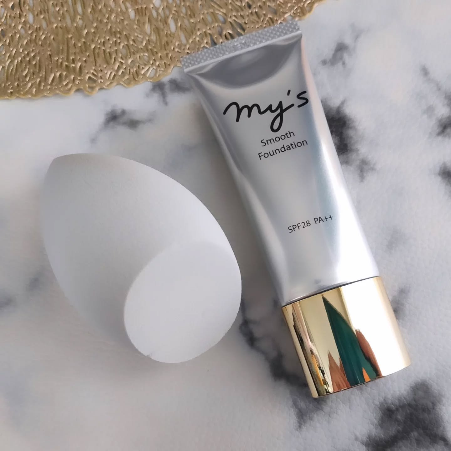スムースファンデーション〈医薬部外品〉/my's/リキッドファンデーションを使ったクチコミ（2枚目）
